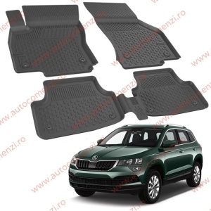 Covoare cauciuc tavita SKODA Karoq 2017-prezent (Ultra SHL)