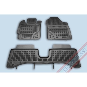 Covoare cauciuc TOYOTA Yaris III 2011-2020 Pre-Facelift Hybrid - tip tavita - REZAW PLAST