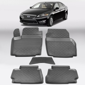 Covoare FORD Mondeo MKIV 2007-2014 - tip tavita - 100% cauciuc - SEINTEX