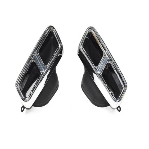 Ornament toba inox MERCEDES GLC X253 / C253 2015-2022 / Argintiu