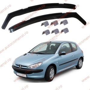Paravanturi PEUGEOT 206 2000-2013 Coupe (3 usi) (set fata)