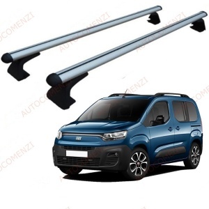 Set 2 bare portbagaj FIAT Doblo III (K9) 2022-prezent - ALUMINIU - fixare pe caroserie