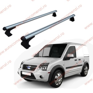 Set 2 bare portbagaj FORD Transit Connect I 2002-2012 - ALUMINIU - fixare pe caroserie