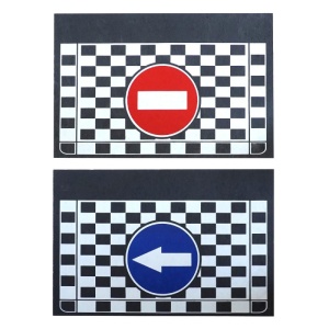 Set 2 bucati aparatori noroi pentru camioane, dimensiune 35x50 cm / Stanga/Dreapta (45081)