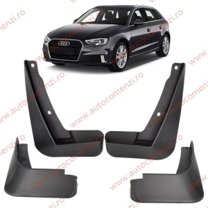 Set 4 aparatori noroi dedicate AUDI A3 (8V) 2016-2020 Facelift Hatchback