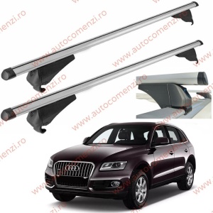 Set bare portbagaj AUDI Q5 I (8R) 2008-2017 - Aluminiu / cu cheie antifurt