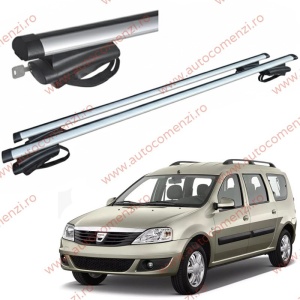 Set bare portbagaj cu cheie DACIA Logan MCV I 2006-2012 - ALUMINIU
