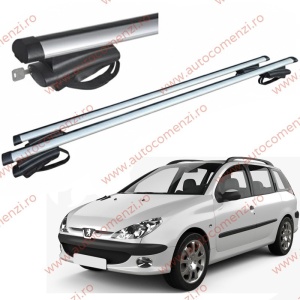 Set bare portbagaj cu cheie PEUGEOT 206 1998-2013 Combi - ALUMINIU