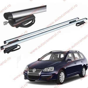 Set bare portbagaj cu cheie VW Golf V 2003-2009 Combi - ALUMINIU