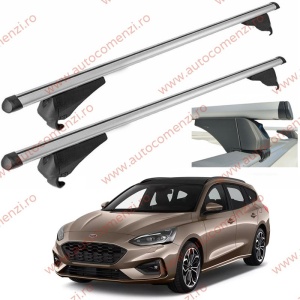 Set bare portbagaj FORD Focus IV 2018-prezent Combi - Aluminiu / cu cheie antifurt