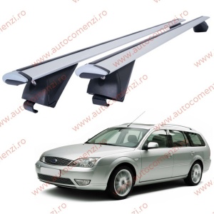 Set bare portbagaj FORD Mondeo MKIII 2000-2007 Combi - Wingbar - Aluminiu / cu cheie antifurt
