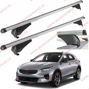 Set bare portbagaj KIA XCee'd 2018-prezent - Aluminiu / cu cheie antifurt