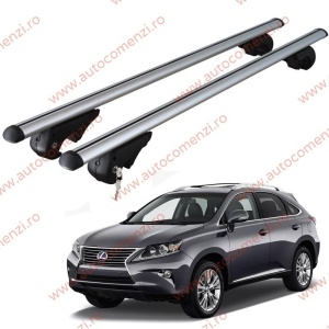 Set bare portbagaj LEXUS RX (AL10) 2008-2015 - cu cheie antifurt / Aluminiu - 120 cm