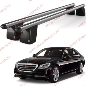 Set bare portbagaj MERCEDES Clasa S (W222) 2013-2020 (prindere in puncte fixe)
