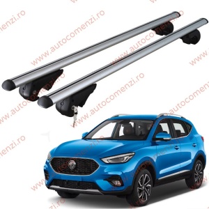Set bare portbagaj MG ZS I 2018-2023 - cu cheie antifurt / Aluminiu - 120 c m