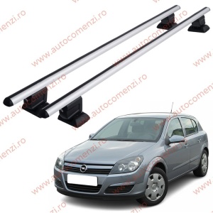 Set bare portbagaj OPEL Astra H 2004-2014 Sedan / Hatchback / Combi - cu cheie antifurt / Aluminiu