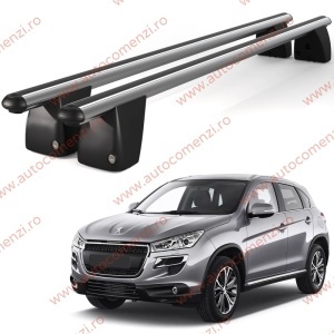 Set bare portbagaj PEUGEOT 4008 2012-2017 (prindere in puncte fixe)