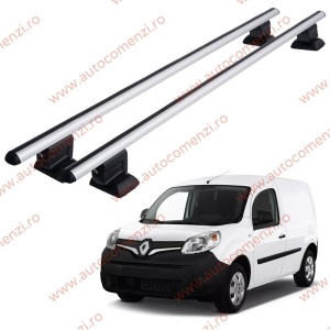 Set bare portbagaj RENAULT Kangoo II 2007-2021 - cu cheie antifurt / Aluminiu