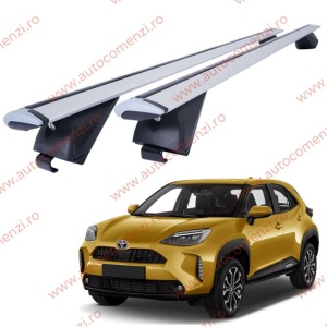 Set bare portbagaj TOYOTA Yaris Cross (AC200) 2023-prezent - Wingbar - Aluminiu / cu cheie antifurt