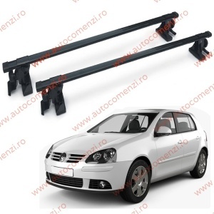 Set bare portbagaj VW Golf V 2003-2009 (prindere la baza usii) - Otel