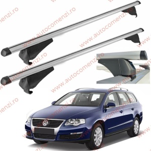 Set bare portbagaj VW Passat B6 2005-2010 Combi - Aluminiu / cu cheie antifurt