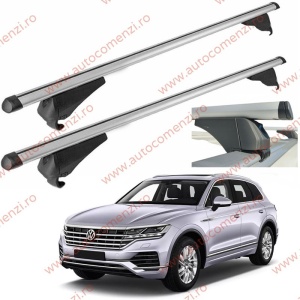 Set bare portbagaj VW Touareg III (CR) 2018-2023 Pre-Facelift - Aluminiu / cu cheie antifurt