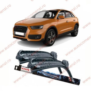 Set stergatoare parbriz AUDI Q3 I 2011-2018 (sofer + pasager) BOSCH