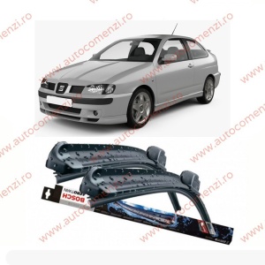 Set stergatoare parbriz SEAT Cordoba II 2002-2009 Sedan (sofer + pasager) BOSCH