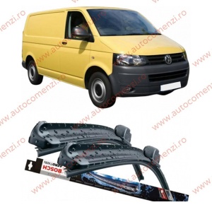 Set stergatoare parbriz VW T5 2003-2016 (sofer + pasager) BOSCH