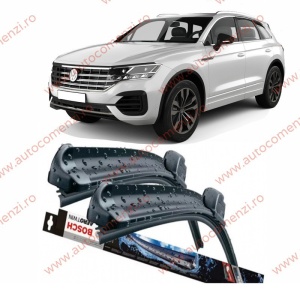 Set stergatoare parbriz VW Touareg III (CR) 2018-prezent (sofer + pasager) BOSCH