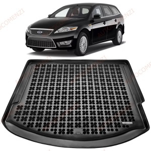 Tavita Portbagaj cauciuc FORD Mondeo IV 2007-2014 Combi (roata rezerva mica) - REZAW PLAST
