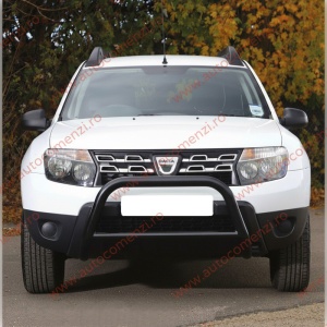 Bullbar dedicat DACIA Duster I 2010-2017 - negru mat - protectie premium