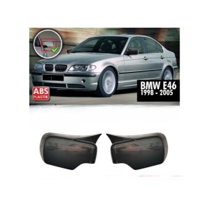 Capace oglinda tip BATMAN BMW Seria 3 E46 1997-2004 - negru lucios - BAT10100/C515-BAT4