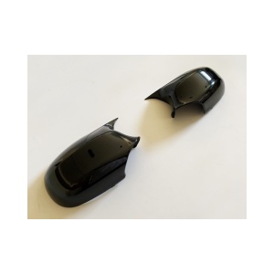Capace oglinda tip BATMAN BMW Seria 3 E90 / E91 2009-2011 Facelift - negru lucios - BAT10011/C509-BAT2