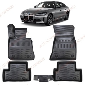 Covoare auto tavita BMW i4 (G26) 2021-prezent (5 bucati)