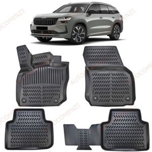 Covoare auto tavita SKODA Kodiaq II 2024-prezent (5 bucati)