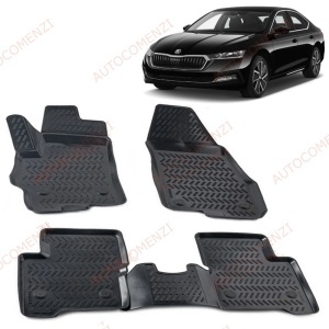 Covoare auto tavita SKODA Octavia IV 2021-2024 Mild Hybrid (5 bucati)