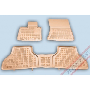 Covoare cauciuc BMW X5 E70 2006-2013 - tip tavita - bej - REZAW PLAST