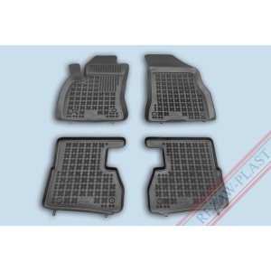 Covoare cauciuc FIAT Doblo II 2010-2022 (5/7 locuri) - tip tavita - REZAW PLAST