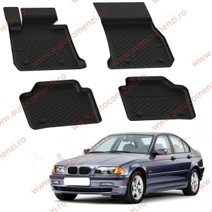 Covoare cauciuc tavita BMW Seria 3 E46 1997-2004 (Ultra SHL)