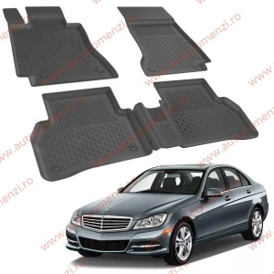 Covoare cauciuc tavita MERCEDES Clasa C W204 2008-2015 (Ultra SHL)