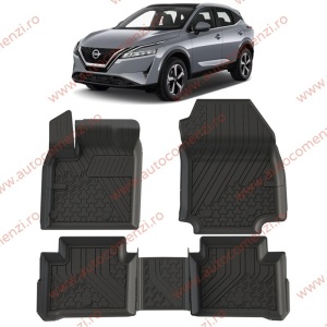 Covoare cauciuc tavita NISSAN Qashqai III (J12) 2021-prezent (doar cu motor termic) (Ultra SHL)