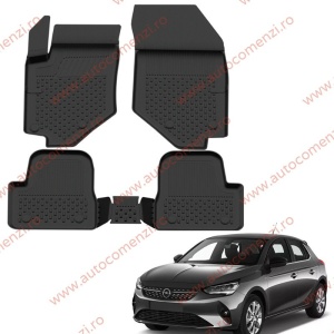 Covoare cauciuc tavita OPEL Corsa F 2019-prezent (Ultra SHL)