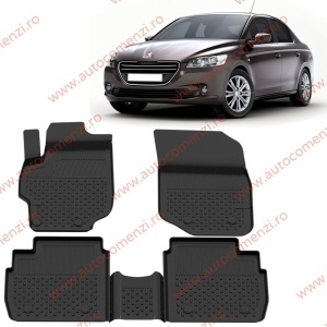 Covoare cauciuc tavita PEUGEOT 301 2012-prezent (Ultra SHL)