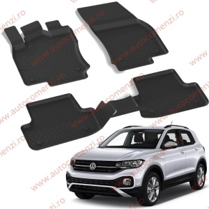 Covoare cauciuc tavita VW T-Cross 2018-prezent (Ultra SHL)