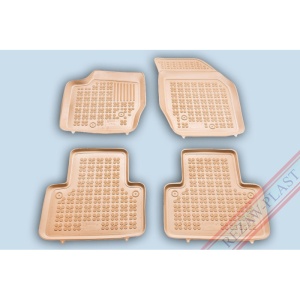 Covoare cauciuc VOLVO XC90 I 2002-2014 - tip tavita - bej - REZAW PLAST