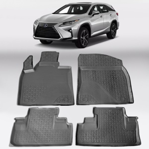 Covoare LEXUS RX (AL20) 2016-2022 - tip tavita - 100% cauciuc - SEINTEX