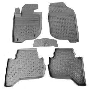 Covoare MITSUBISHI L200 IV 2005-2015 - tip tavita - 100% cauciuc - SEINTEX