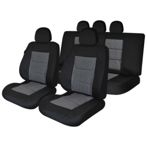 Huse scaune auto compatibile VW Bora 1999-2006 PREMIUM LUX (Negru UMB1)