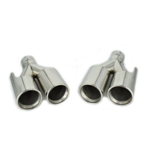 Ornament toba universal BMW Seria 3/ 4/ 5/ 6 / Argintiu